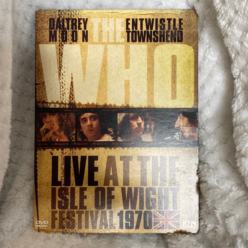 The Who live at the isle of wright festival 1970 DVD